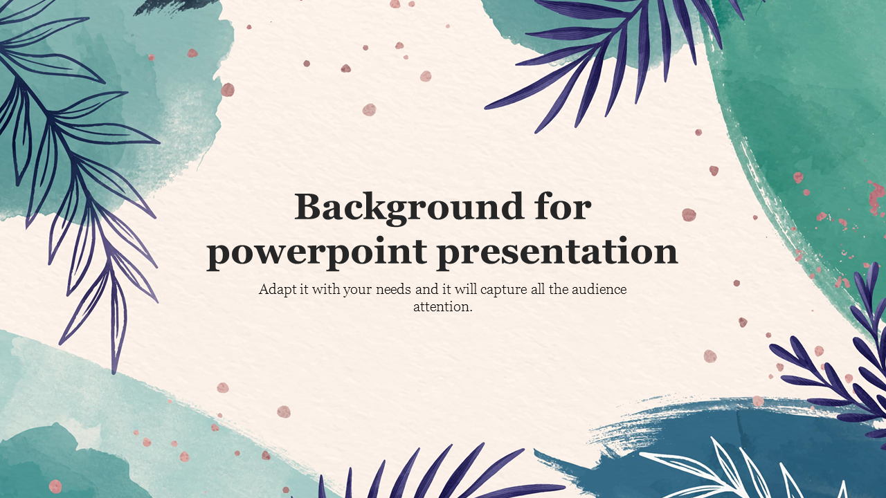 how to use backgrounds for powerpoint presentation